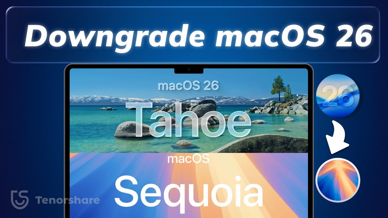 Downgrade macOS Tahoe to Sequoia | Step-by-Step Tutorial (Keep Your Files Safe)