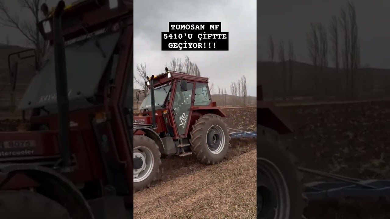 TUMOSAN 8075 VS MASSEY FERGUSON 5410 🔥🔥 