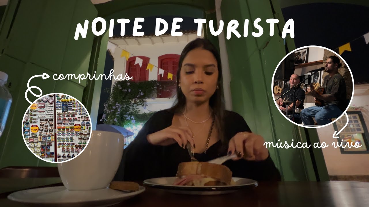 NOITE EM PARATY SOZINHA: CENTRO HISTÓRICO, RESTAURANTE e COMPRINHAS