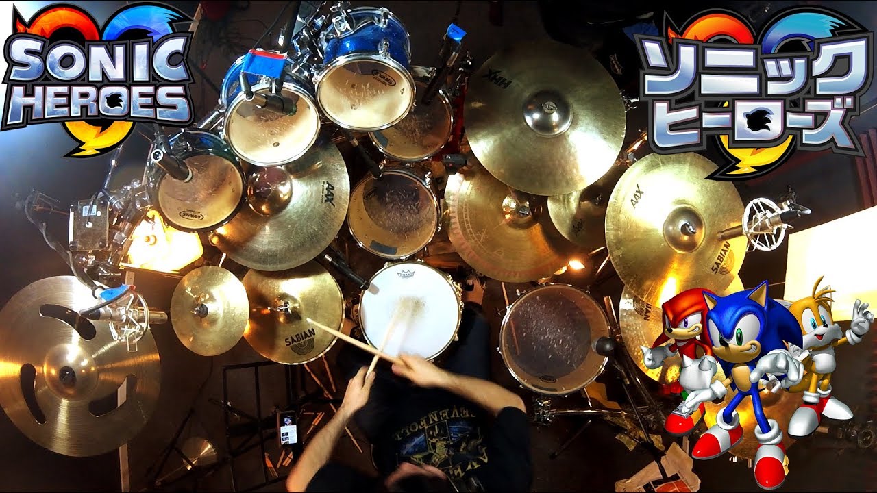 Kin | SONIC HEROES | What I'm Made Of | Crush 40 | Drum Cover (Studio Quality)