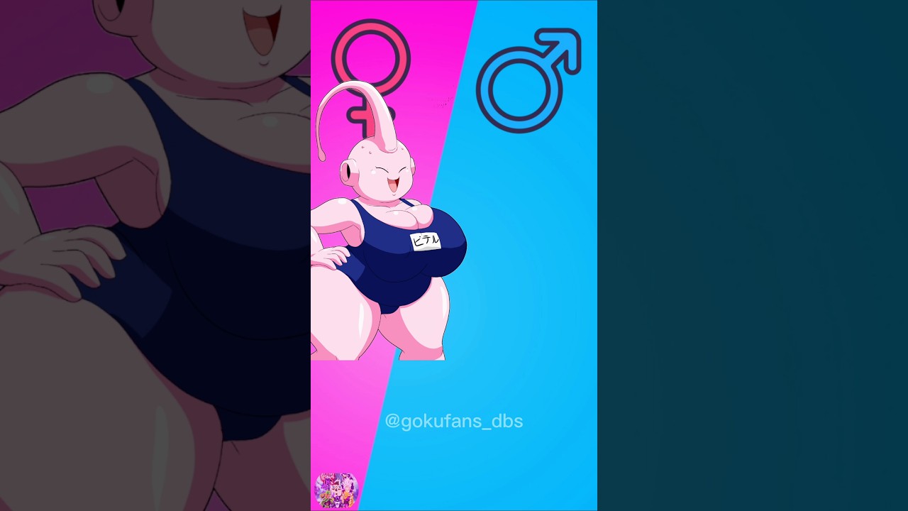 Dragon ball character in super gender swap #shorts #dbs #goku #dragonball