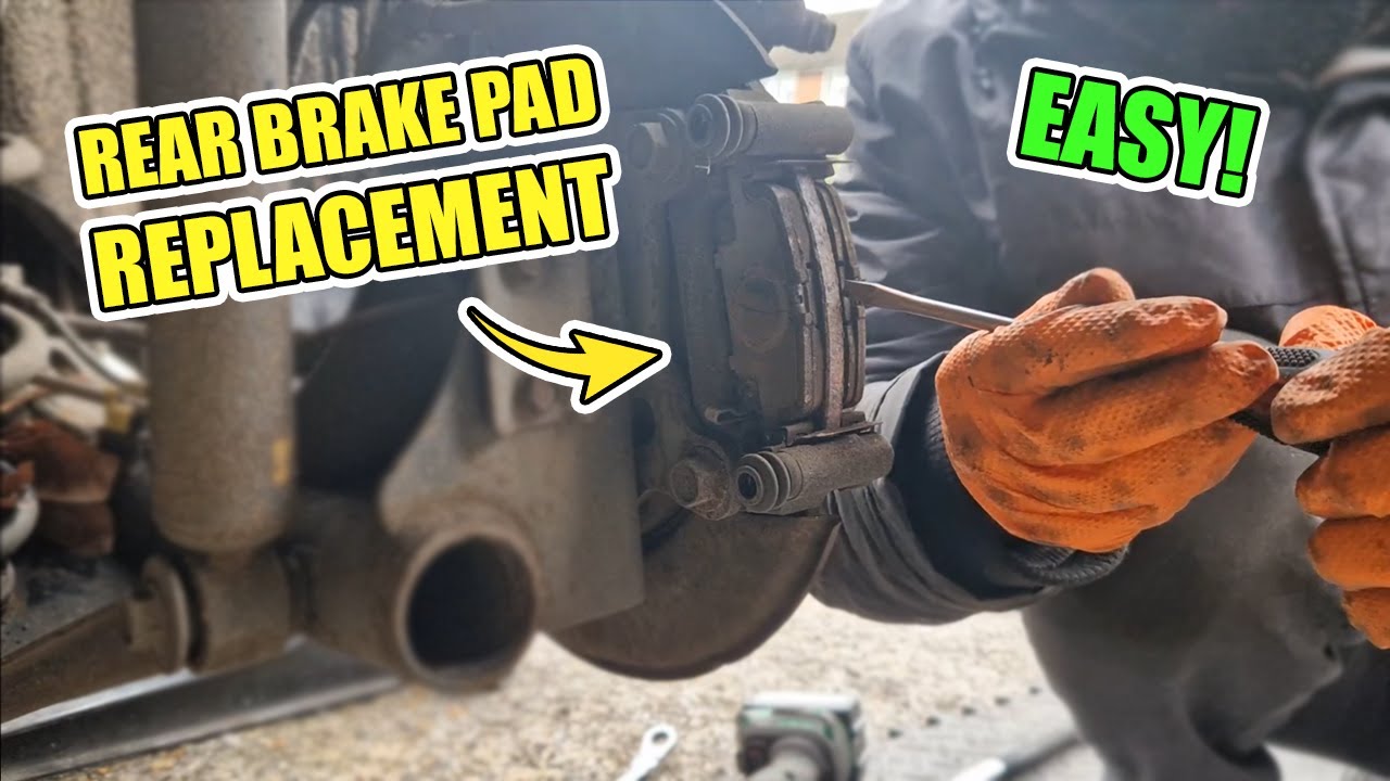 How to Replace Rear Brake Pads on a Nissan Pulsar 2017 | Full DIY Tutorial