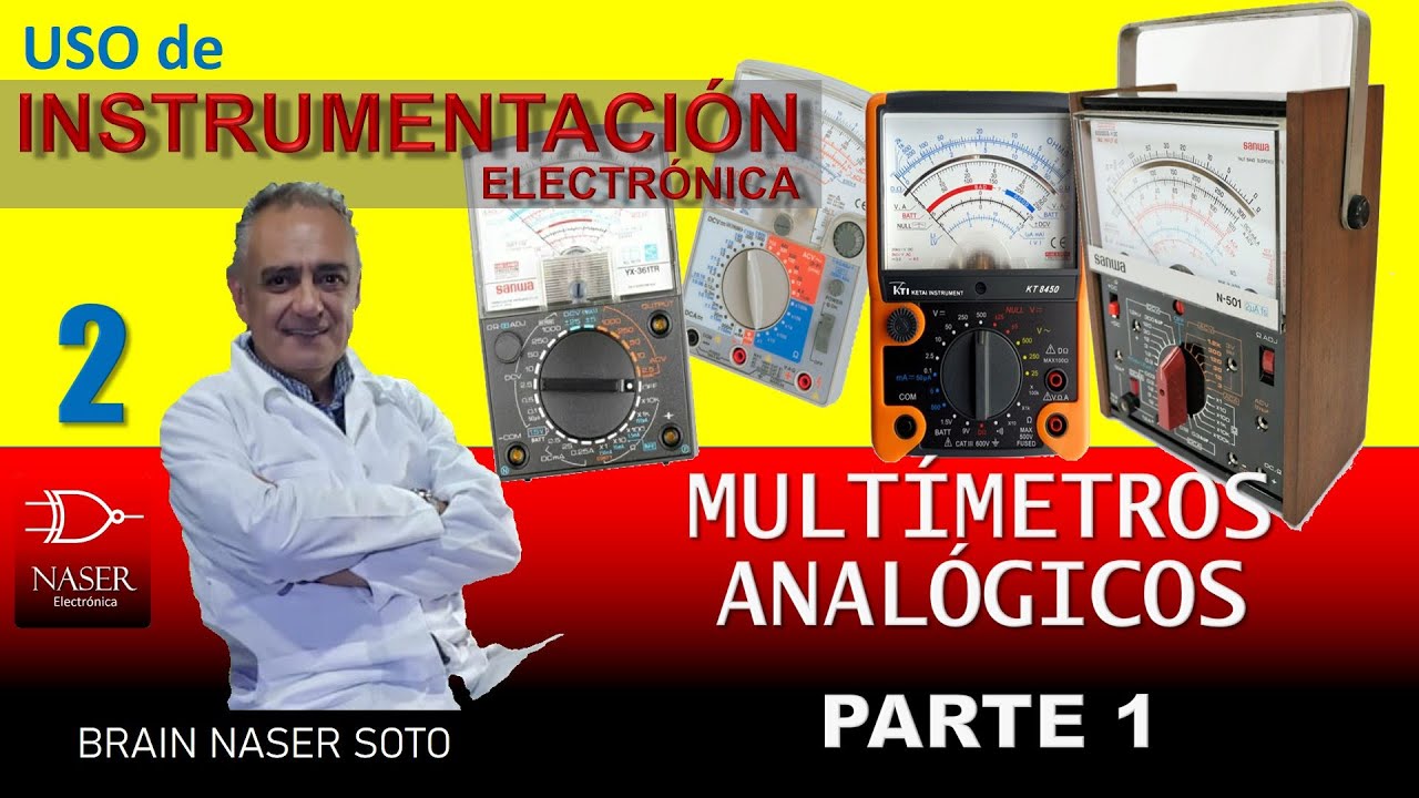 📟 #2 MULTIMETROS ANALOGICOS (PARTE-1) - Fundamentos.