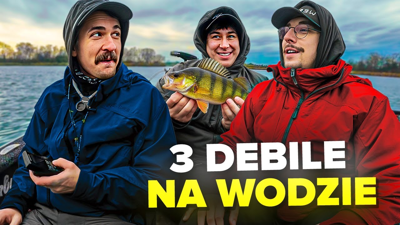 TRZECH DEBILI NA ŁÓDCE - STREAM IRL