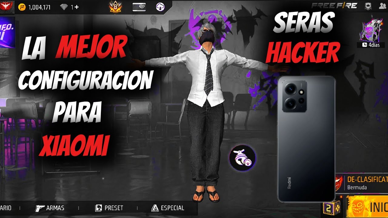 🎯 ¡CONFIGURACIÓN SECRETA para PEGAR TODO ROJO en FREE FIRE! 🔥 [XIAOMI]