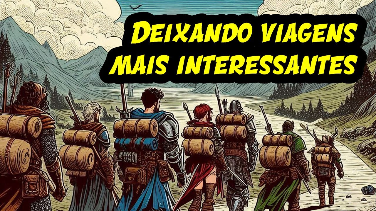 Como narrar viagens em aventuras de RPG da melhor maneira