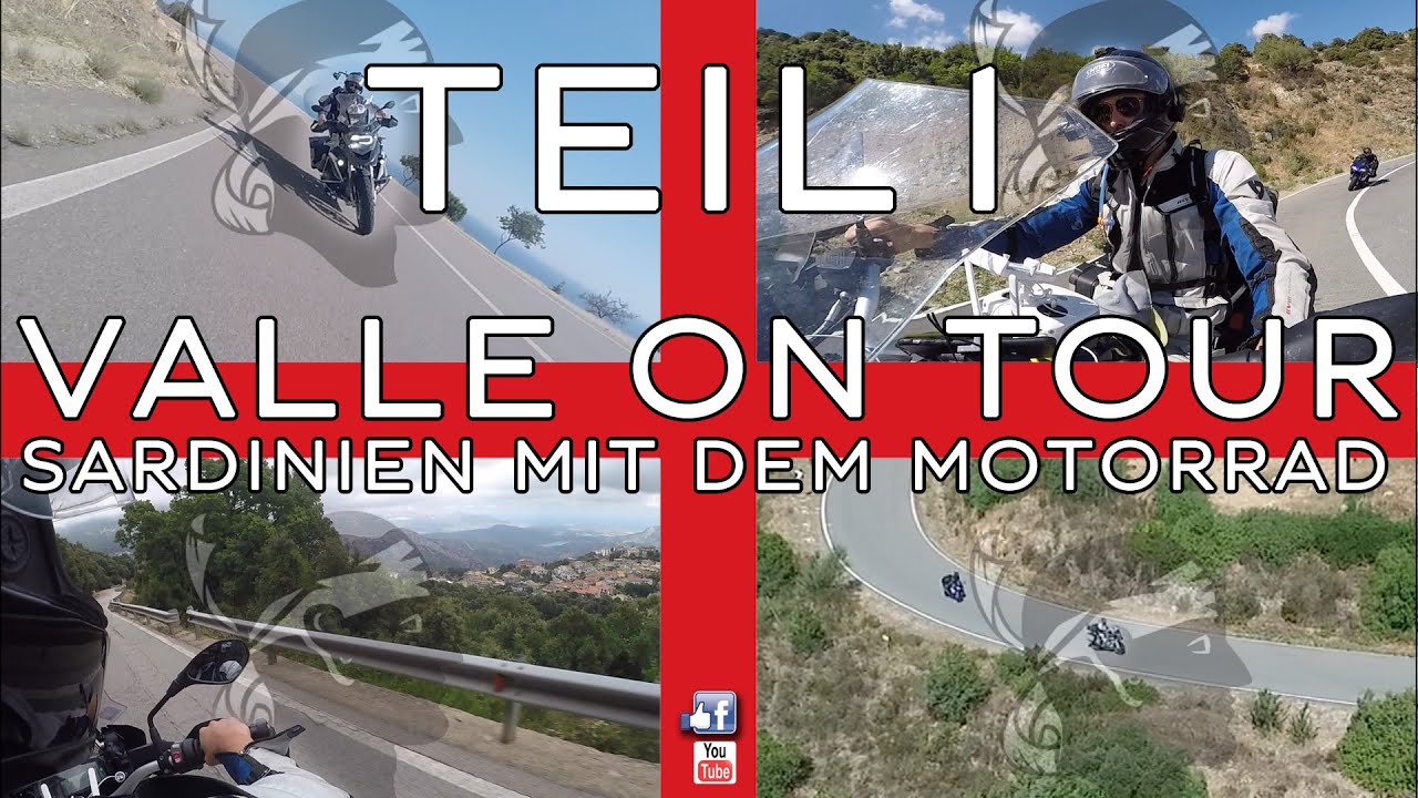 Sardinien mit dem Motorrad (Teil 1) - vom Kesselberg, Brennerpass bis zum Monte Baldo
