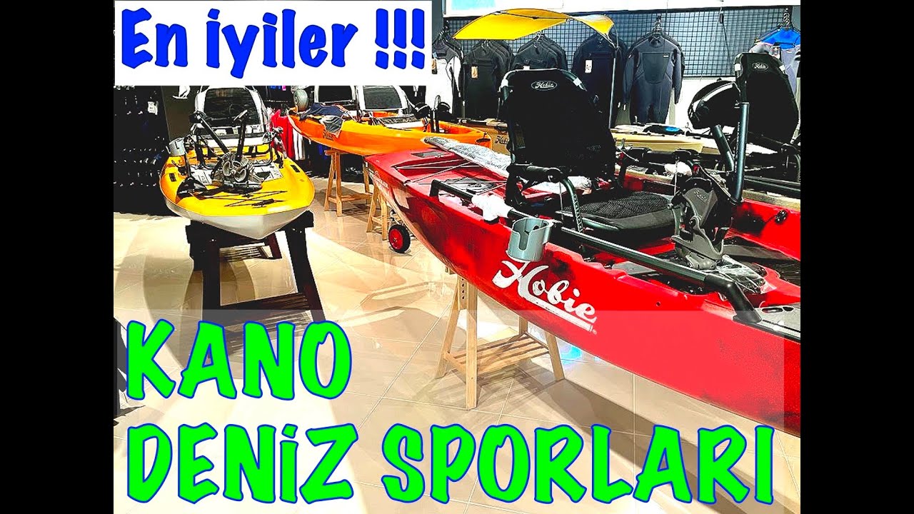 MUHTEŞEM BALIKÇI KANOLARI ! Sailaway'de HOBIE Pedallı Kanoları İnceledim ve Yeni Kanomu Aldım !