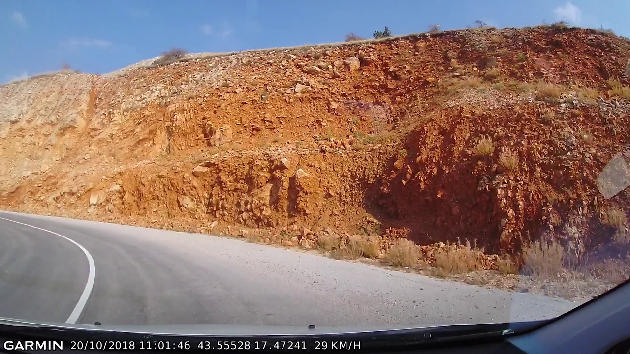 DRIVE #339: Posušje-Blidinje-Jablanica (Bosnia and Herzegovina) (timelapse 4x) *Read Description*
