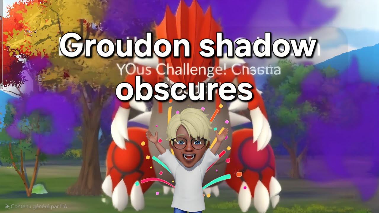 Groudon shadow obscurs