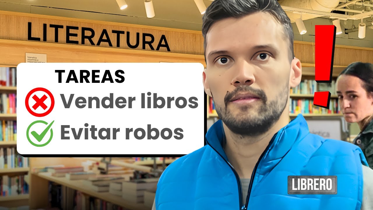Sobreviví 12 horas trabajando en las librerías más grandes