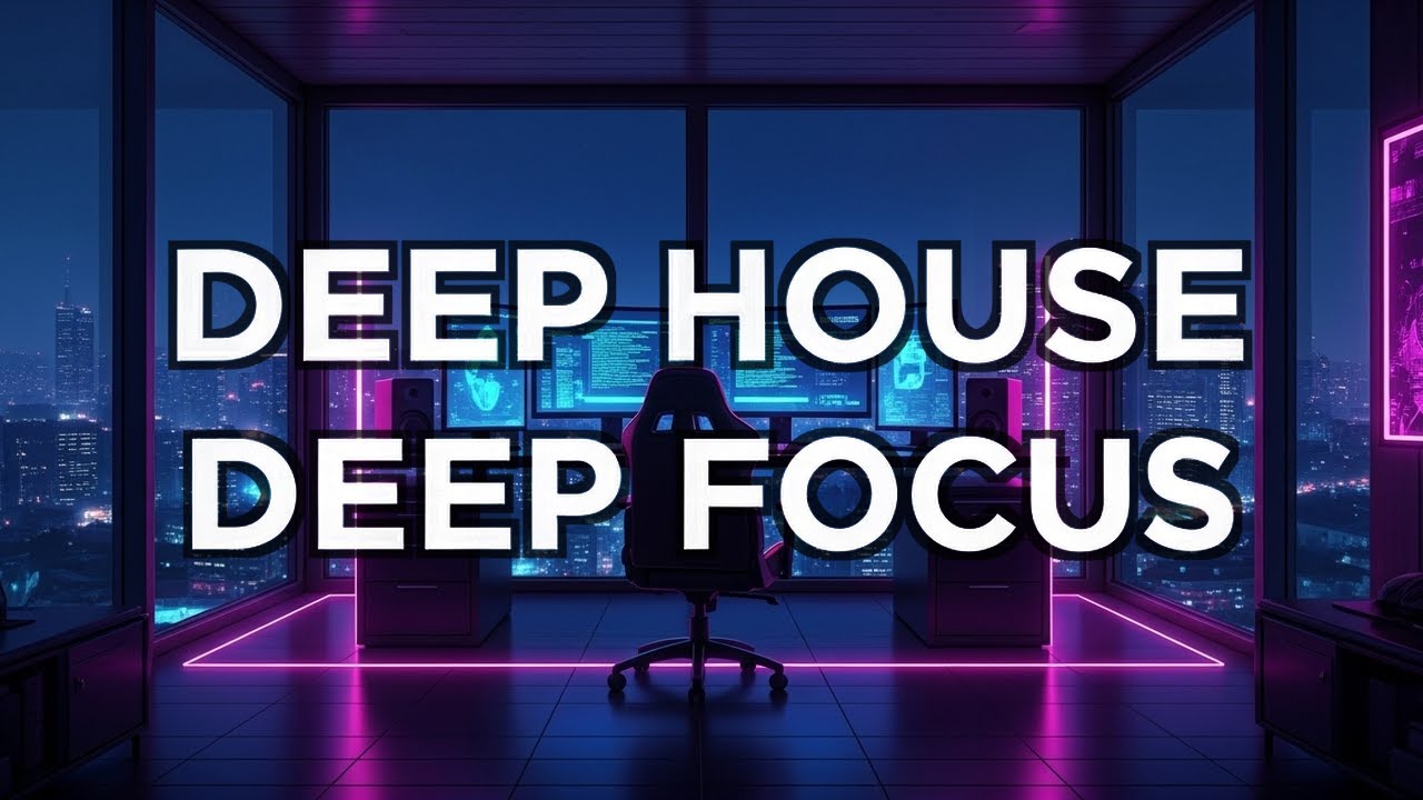Deep House Focus Mix | Music for Study, Work & Flow State