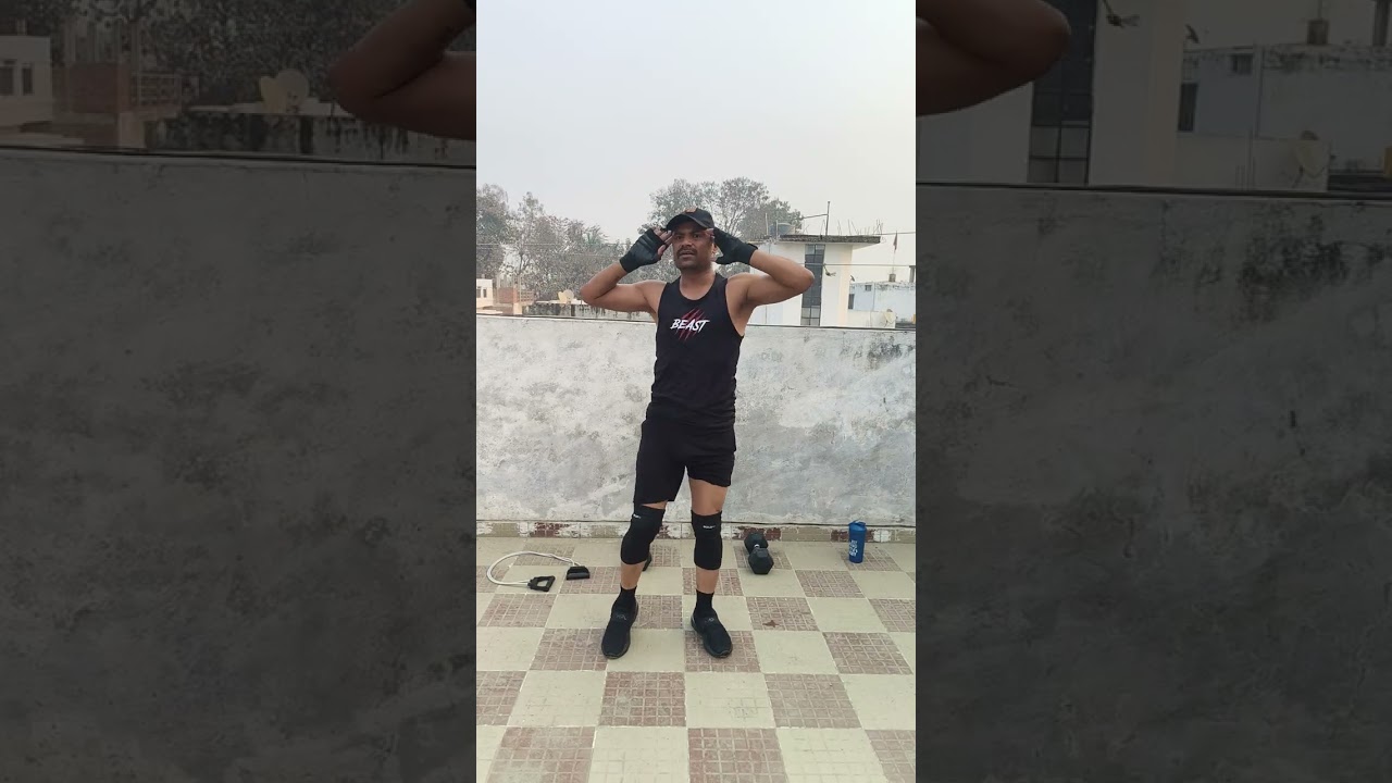 4 basic exercise Full body workout At home💪🔥💯