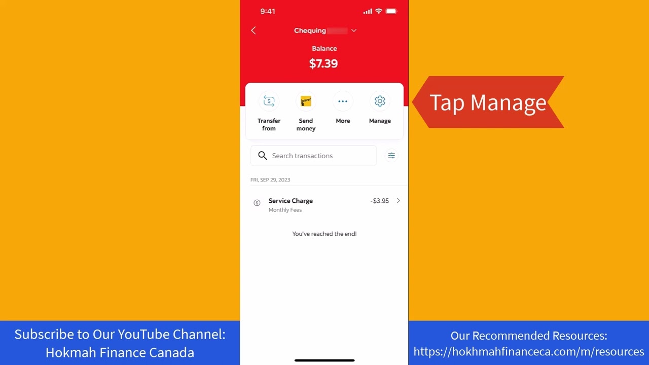 How to Switch to Paperless Statements on Scotia Bank App