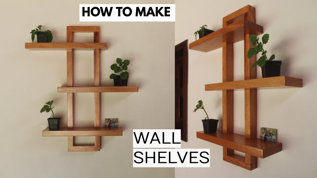 How to Make Wall Shelves | Home Decor Ideas