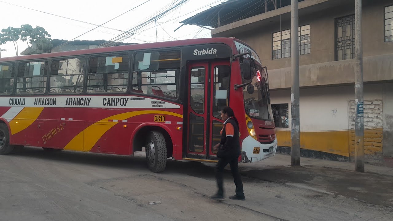 Llegando al paradero final de la EMPRESA DE TRANSPORTES OCHO S.A. en Nueva Esperanza en VILLA MARIA.