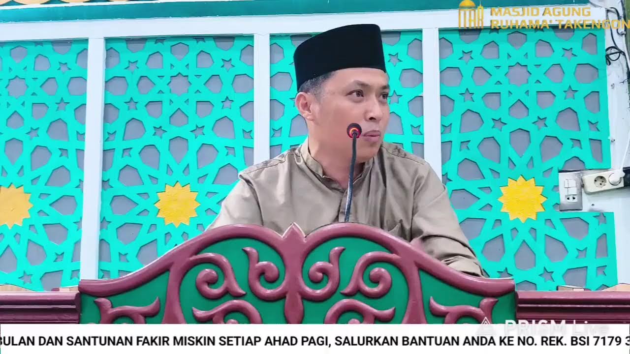 Siaran langsung Masjid Agung Ruhama Takengon