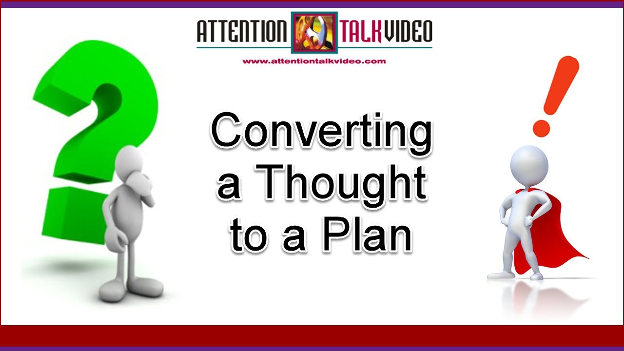 ADHD: A Thought versus a Plan