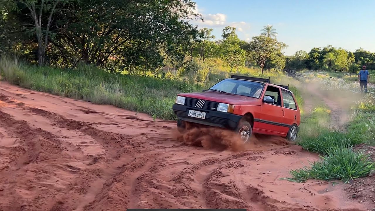 PRIMEIRO TESTE OFFROAD DO UNO NO AREIÃO QUE SÓ PASSA 4x4!!!🔥😈