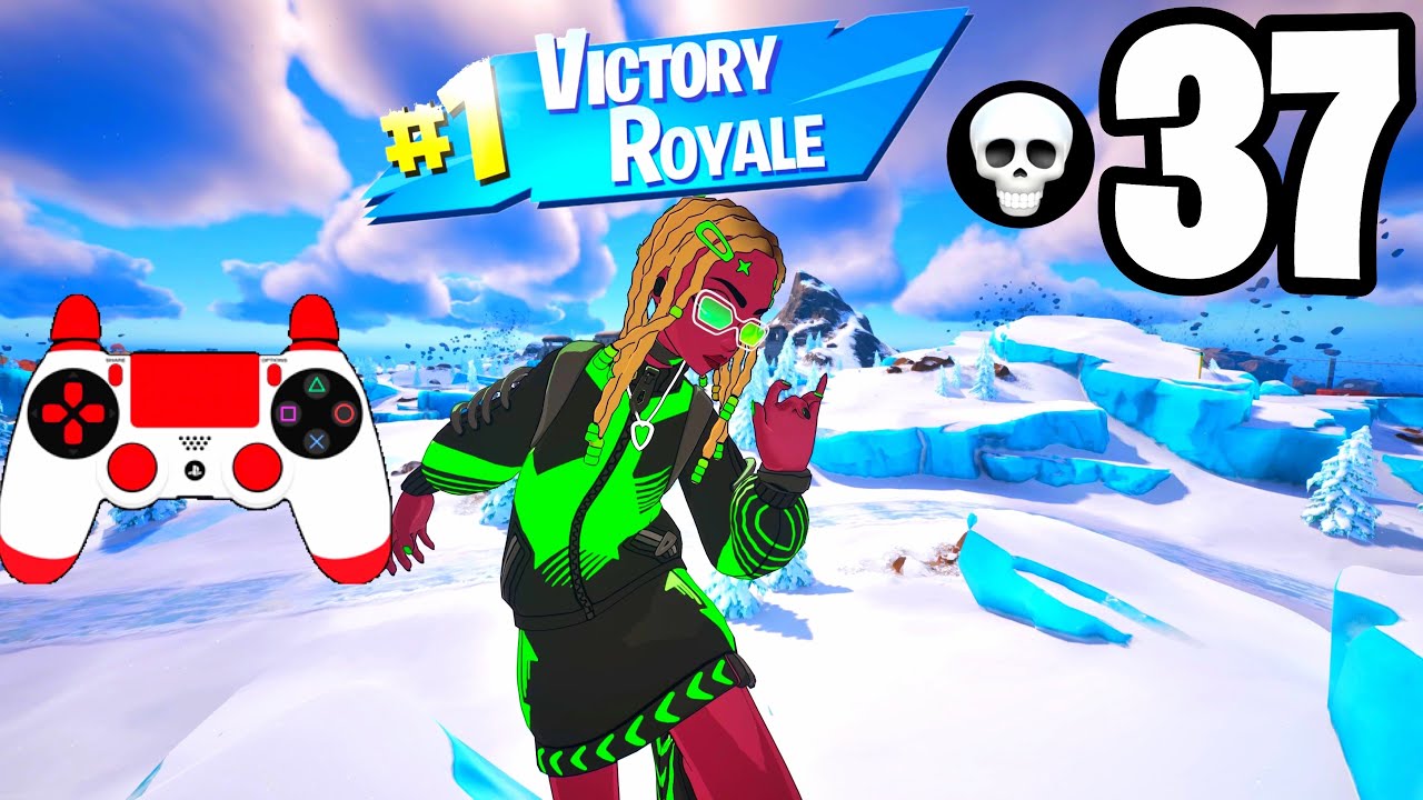 37 Kill Solo Squads Headliner Imani Skin Gameplay 