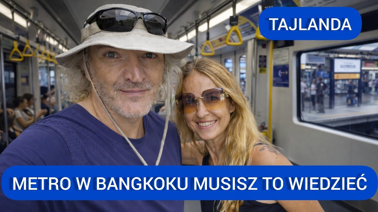 Musisz to wiedzieć przed podr&oacute;żą - Bangkok MRT Blue Line w 360 Wirtualna podr&oacute;ż metrem po Bangkoku