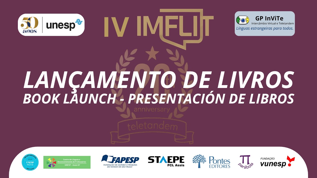 IV International Meeting on Foreign Language Learning in Tandem (IMFLIT)