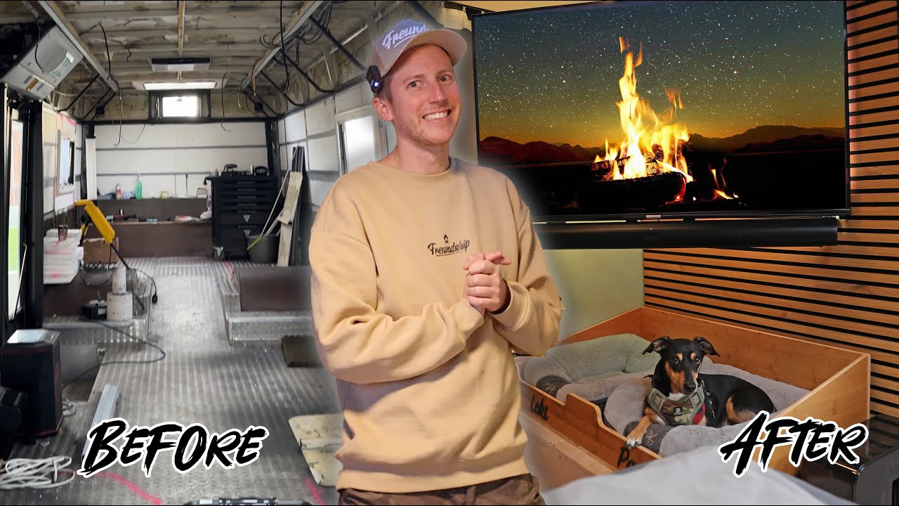 Krasse Verwandlung 🤯 Das ist das Schlafzimmer im Linienbus Tinyhouse / Teil 2