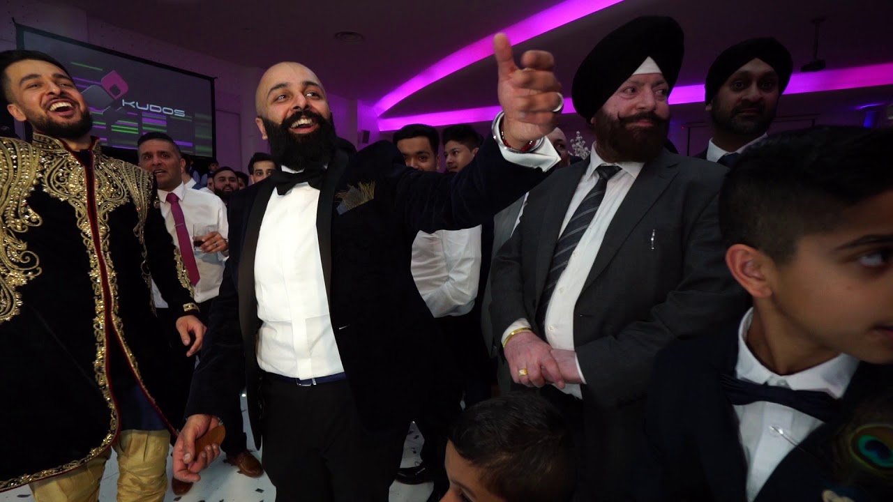 Dance off || Manny & Pali Wedding || DJ AJD || Kudos || Mandy Dhillon