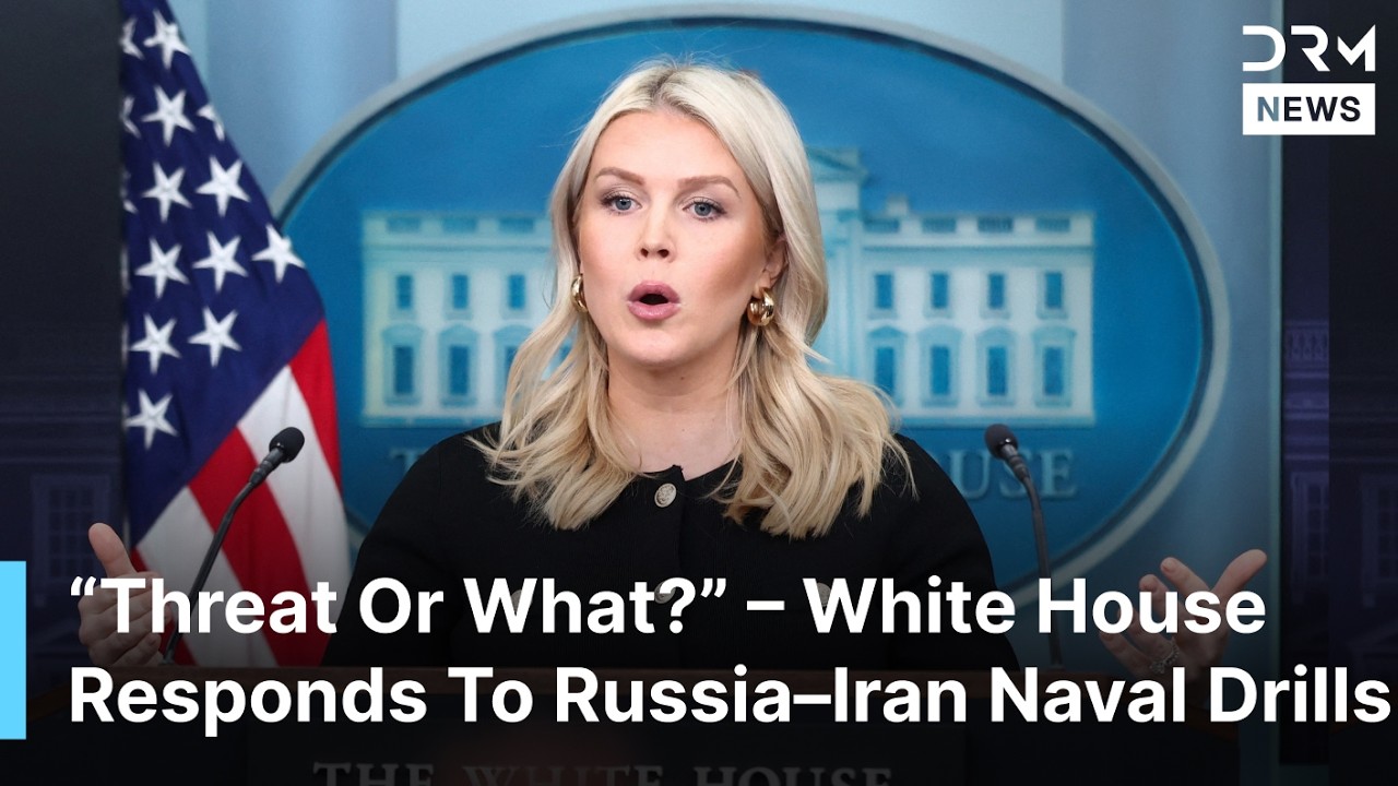 WATCH: White House Press Secretary Karoline Leavitt On Russia, Iran Joint Exercises | AC1F