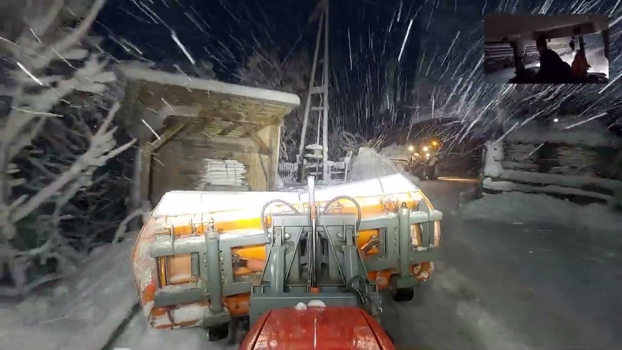 ❄️#winterdienst❄️#schneeräumung❄️35cm Neuschnee in Prägraten a. Gv.