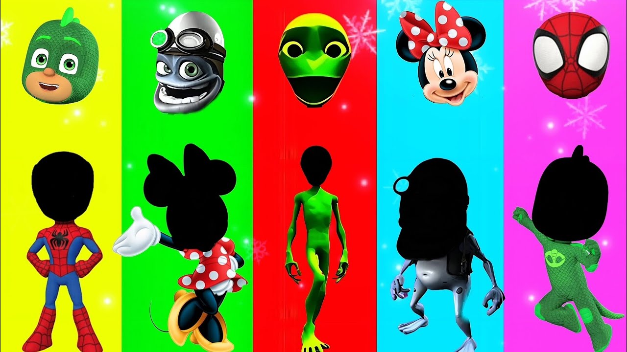 Wrong eyes challenge DAME TU COSITA Funny Puzzle Wrong Eyes /Pj Masks 🆚 Crazy Frog 🆚 Alien dance 
