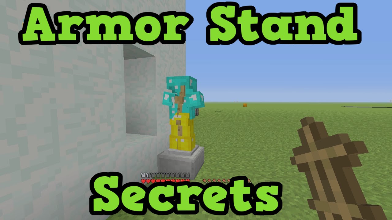 Minecraft Xbox 360 / PS4 - 5 Armor Stand Secret Uses