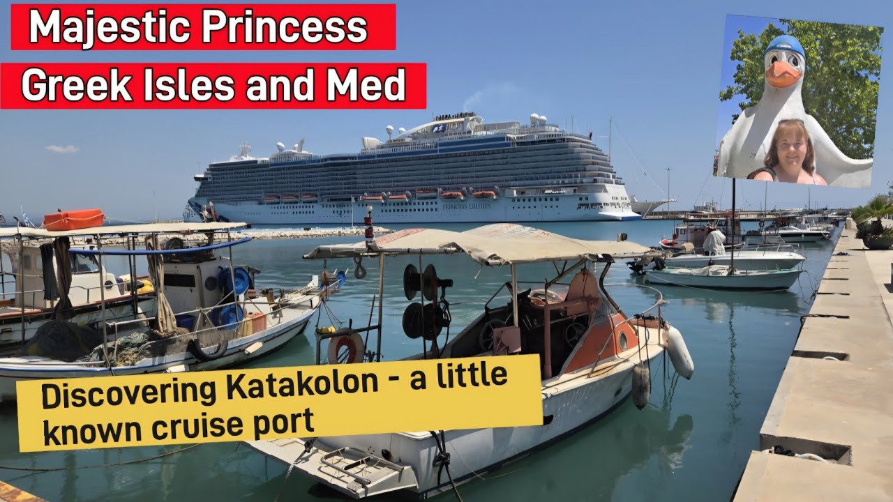 Круиз на лайнере Majestic Princess по греческим островам и Средиземному морю - Эпизод 6, Катаколо...