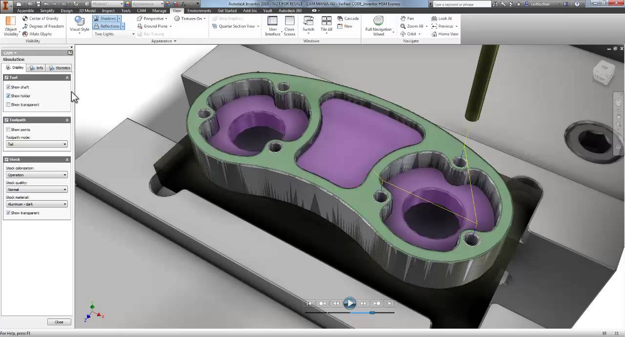 Introducing Inventor HSM Express: An Integrated CAM Solution for Autodesk Inventor