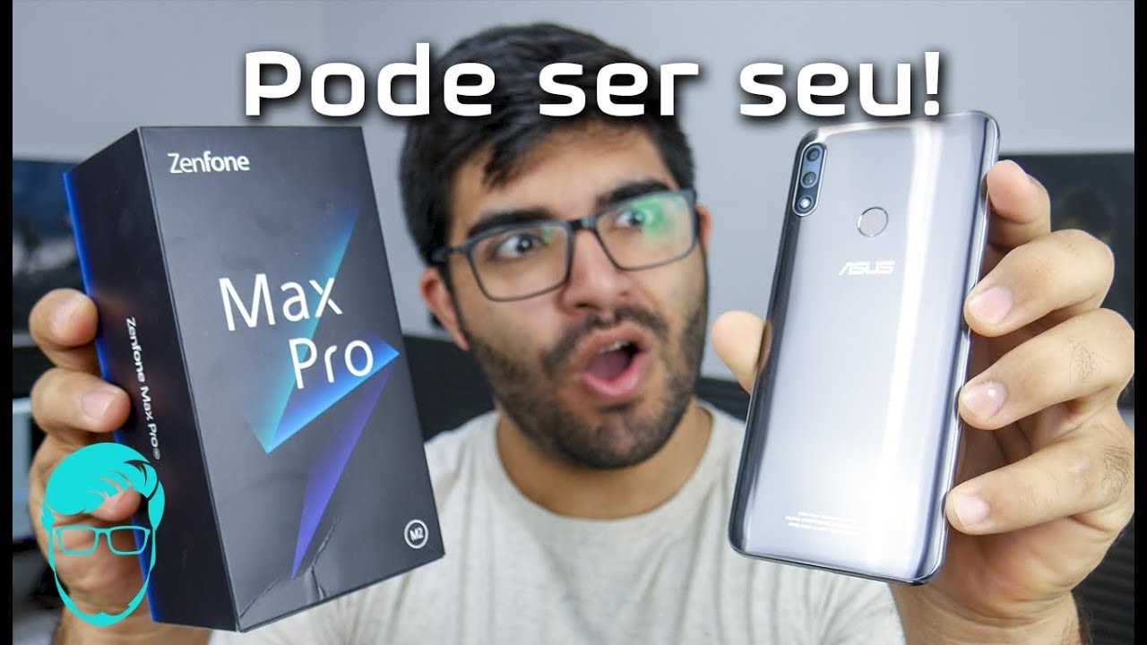 CHEGOU! Lançaram HOJE! Mas já estamos com ele - Asus Zenfone Max Pro M2! E ele pode ser SEU!  😁😍