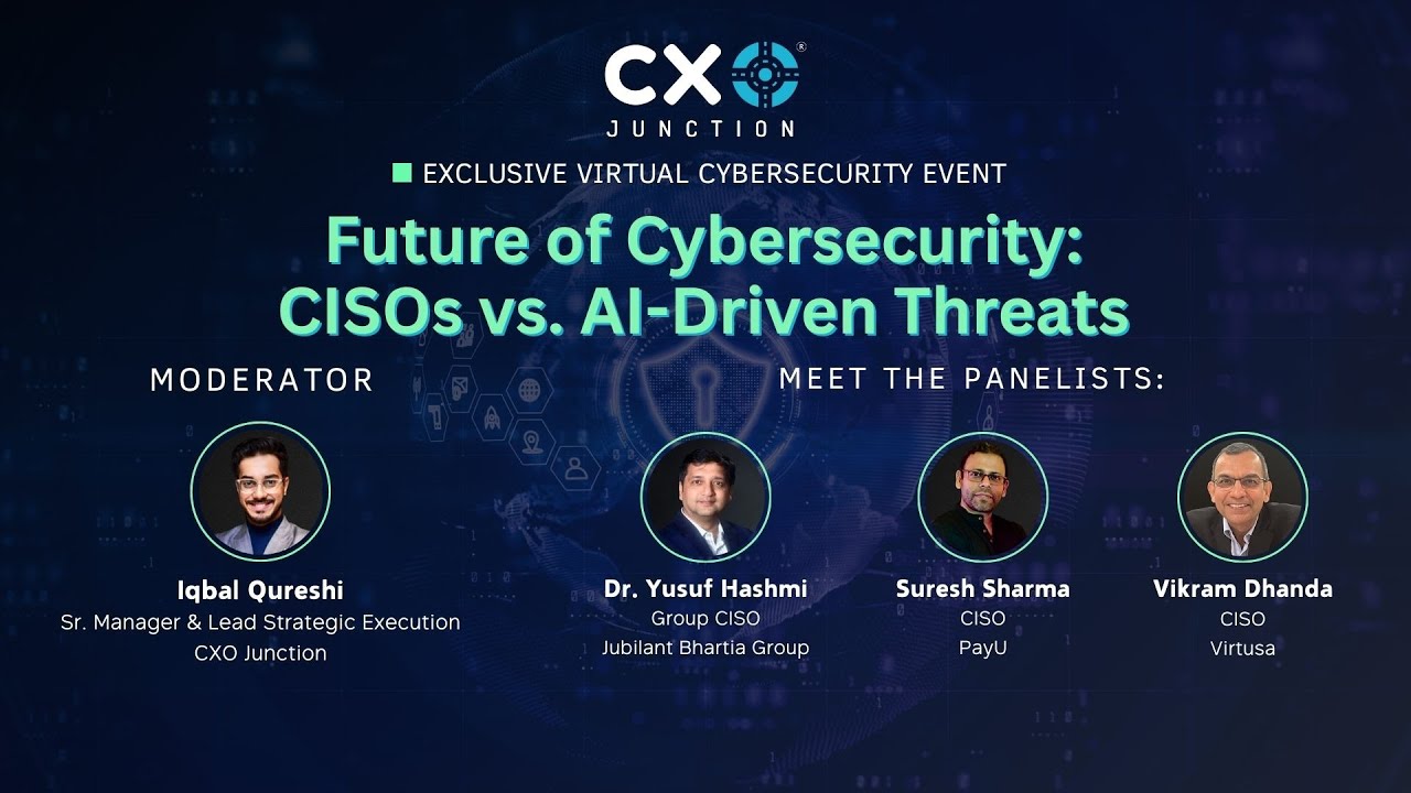 Panel Discussion - How CXOs can prepare for Threats of GenAI & Digital Transformation | CXO Junction