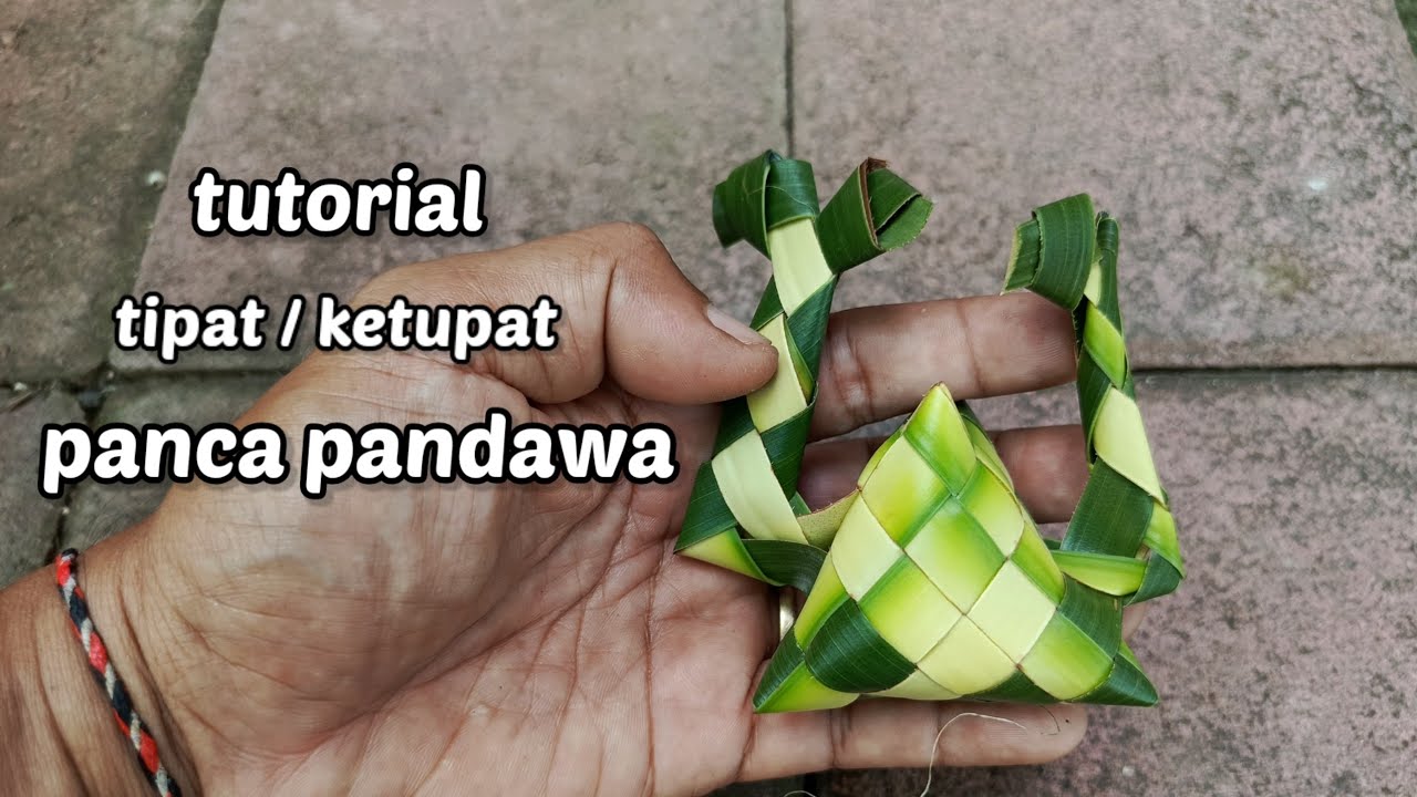 Cara membuat tipat panca pandawa