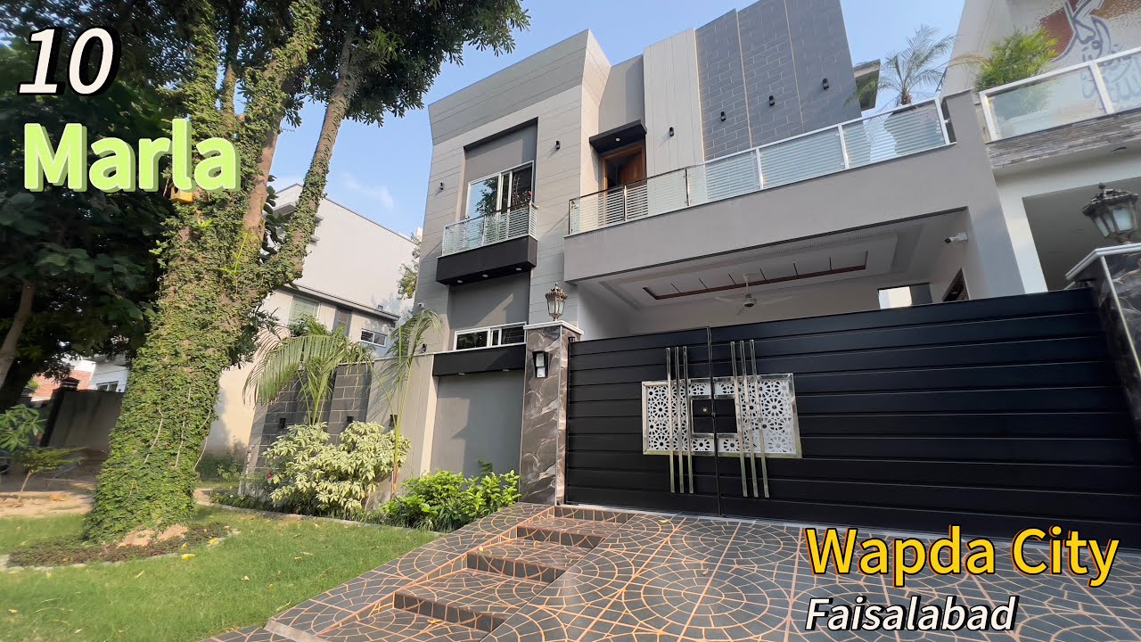 Unimaginable Full luxurious 10 Marla house for sale in Faisalabad |10 Marla house design in Pakistan