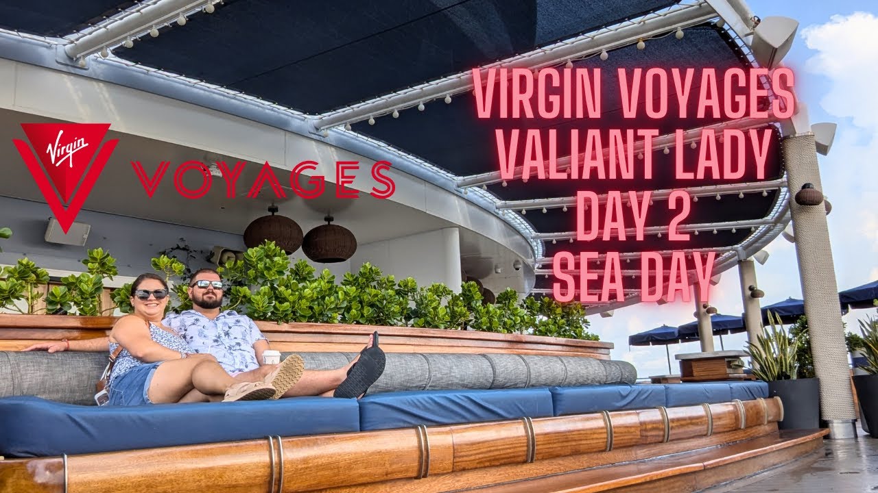 Virgin Voyages Valiant Lady Day 2 - Exploring the ship, Virgin Voyages Merch, Razzle Dazzle Brunch