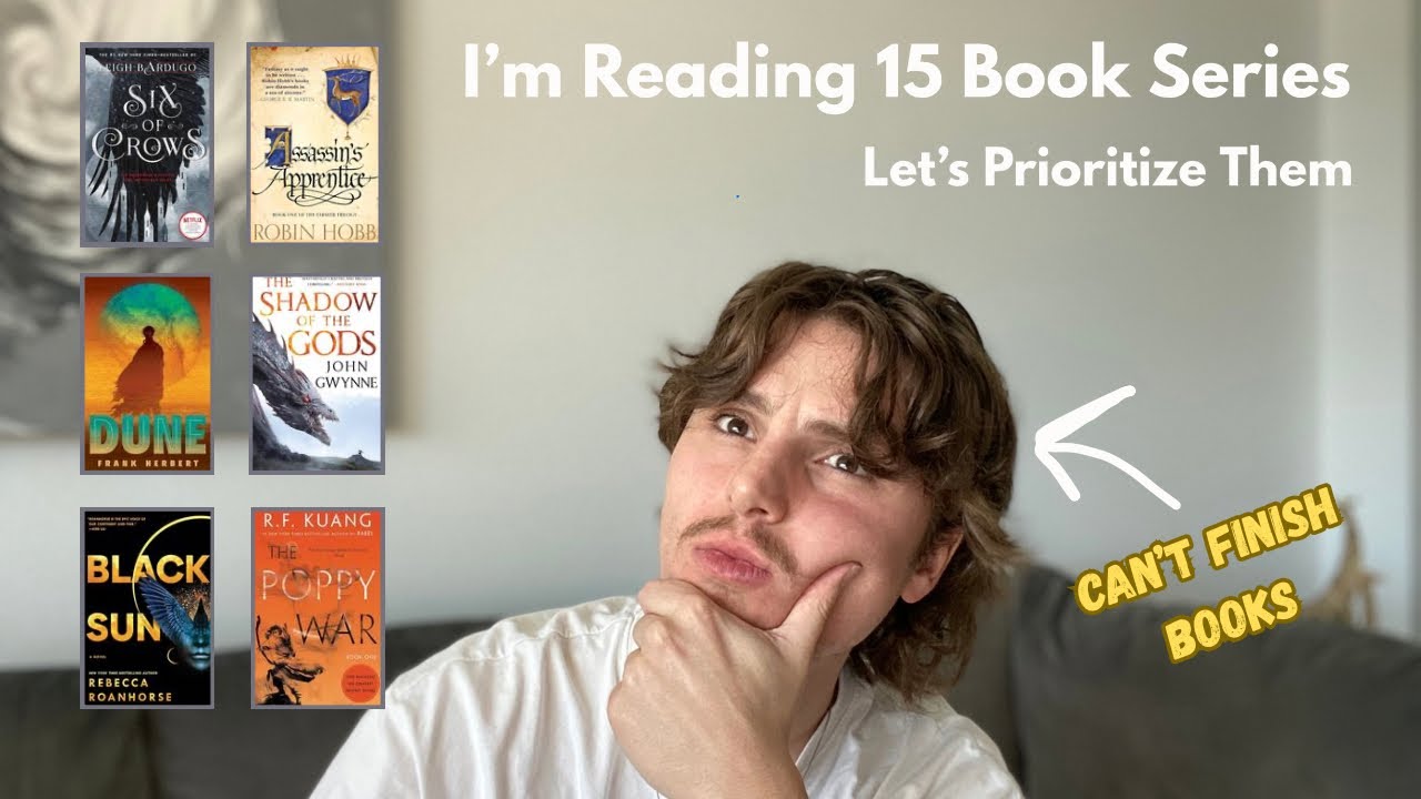 I’m in the Middle of 15 Book Series | Organizing my Series Reading