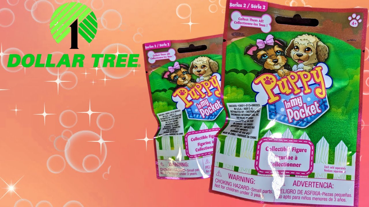 Dollar Tree Finds! | Puppy In My Pocket Blind Bags & Fred | Adult Collector Review
