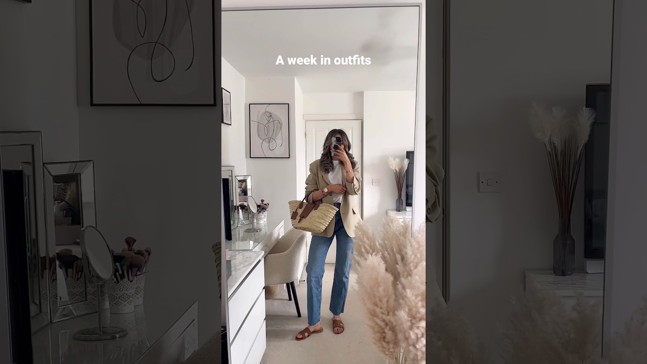 A week in outfits #fashionblogger #outfitinspo #dailyoutfits #aweekinoutfits #ukfashion