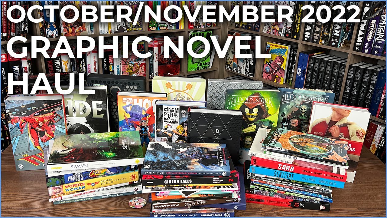 Graphic Novel, Omnibus, Absolutes, TPBs and comic Haul October & November 2022!