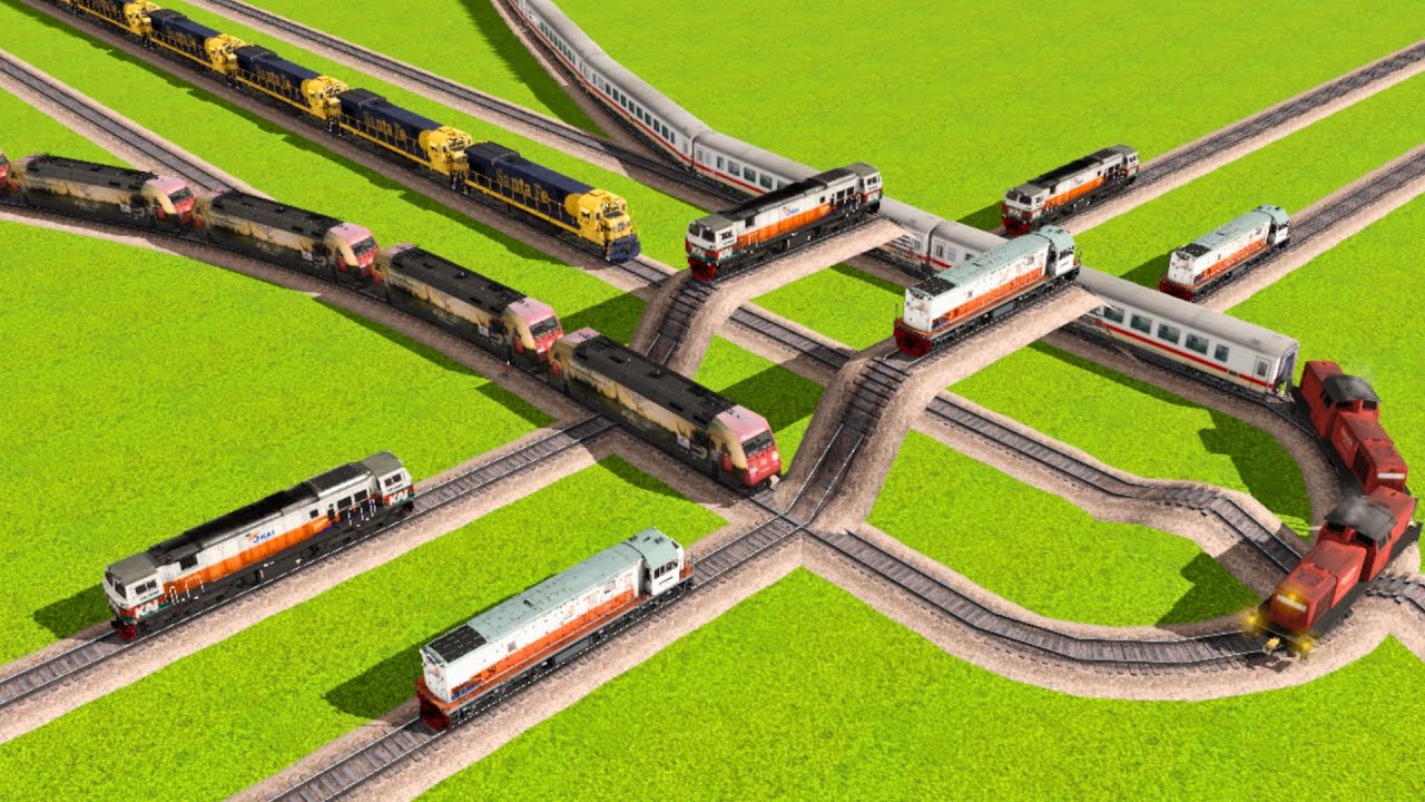 KERETA MELAYANG‼️ Persimpangan Paling Aneh yang Pernah Ada🤔