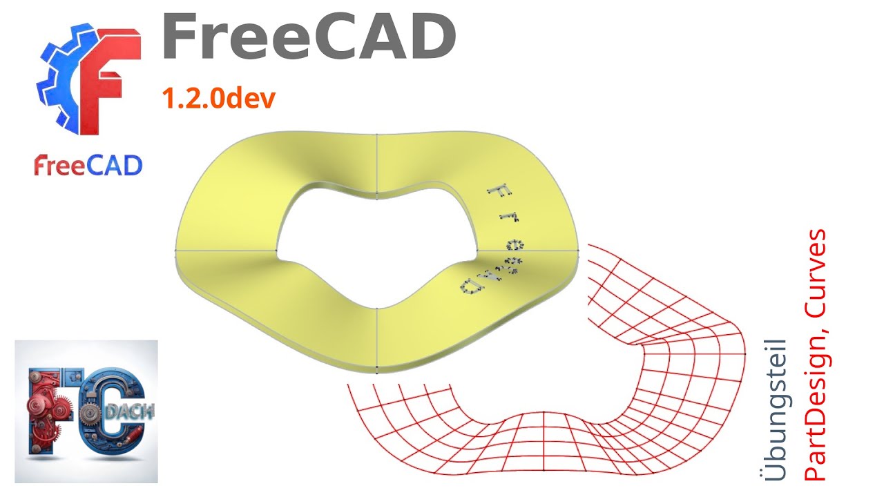 FreeCAD 1.2.0dev - Übungsteil Ein- und Umsteiger