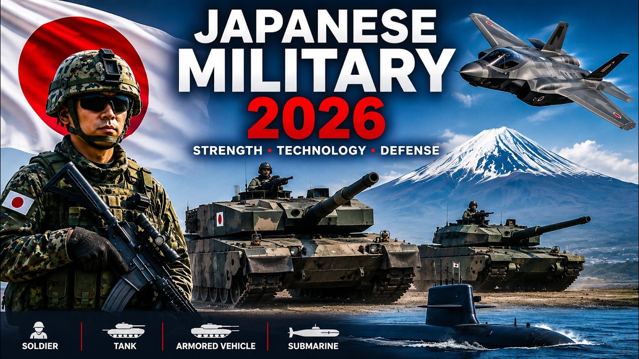 🇯🇵 Japanese Military 2026 &ndash; One of Asia&rsquo;s Strongest Armies!