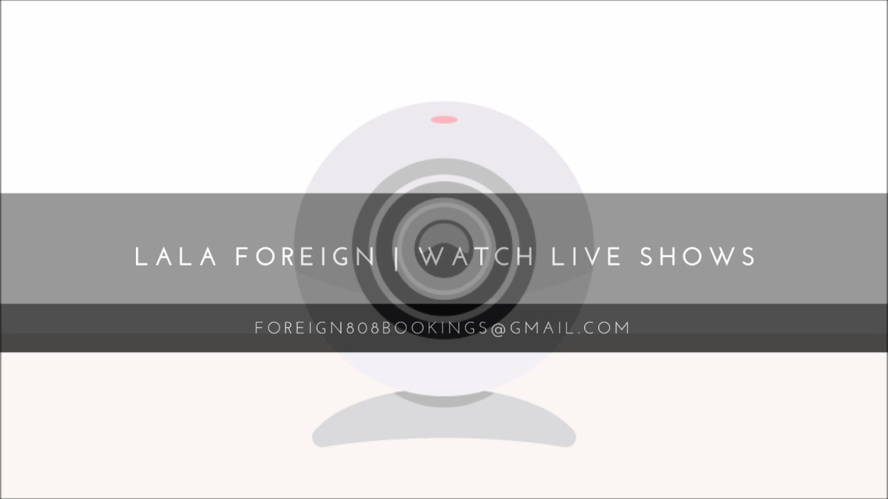 Book Me For A Show @foreign808