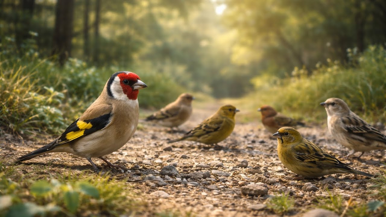 Peaceful Forest Birds | Real Nature Sounds for Relaxation, Study & Sleep