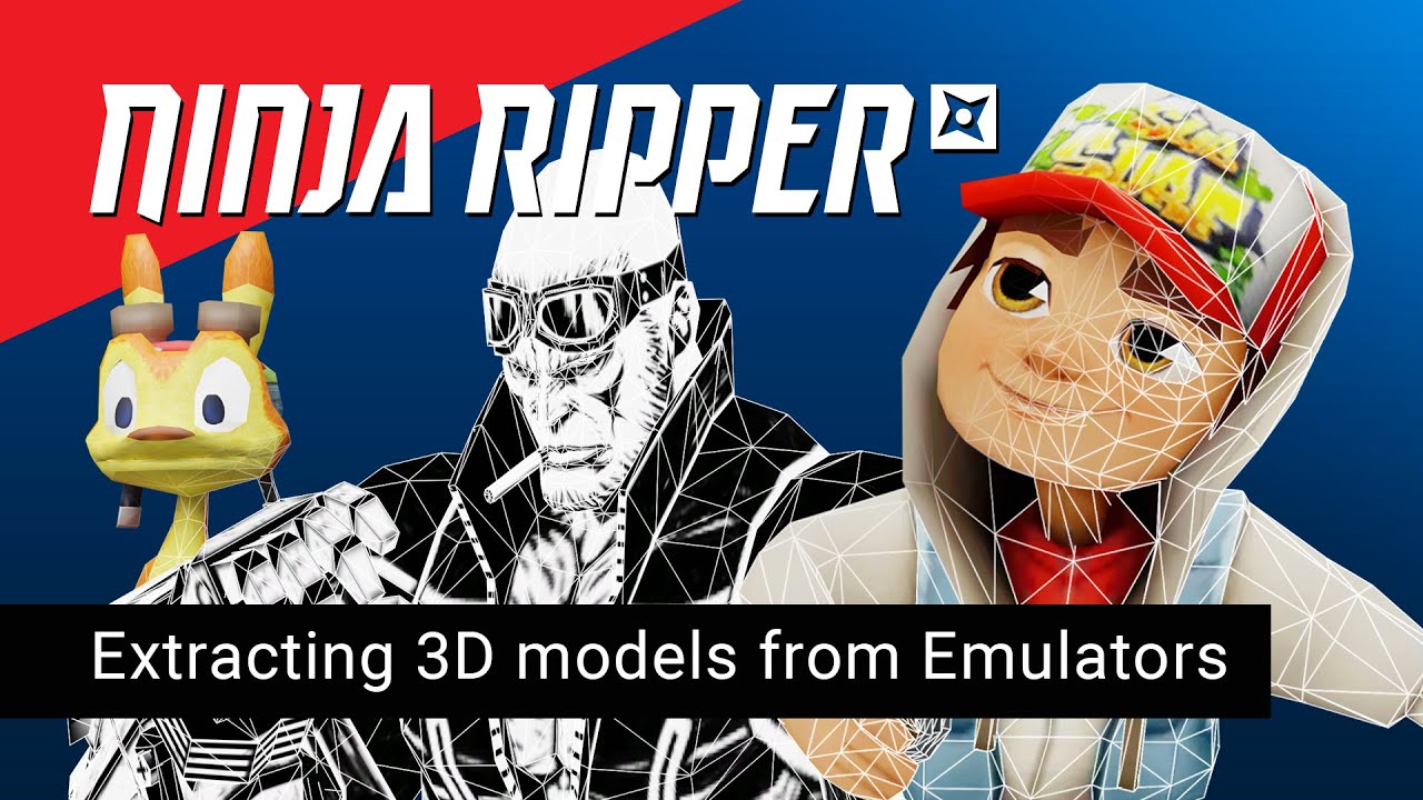 Ninja Ripper 2.0.2. Extracting textures and 3D models from Emulators Dolphin, PPSSPP, Android