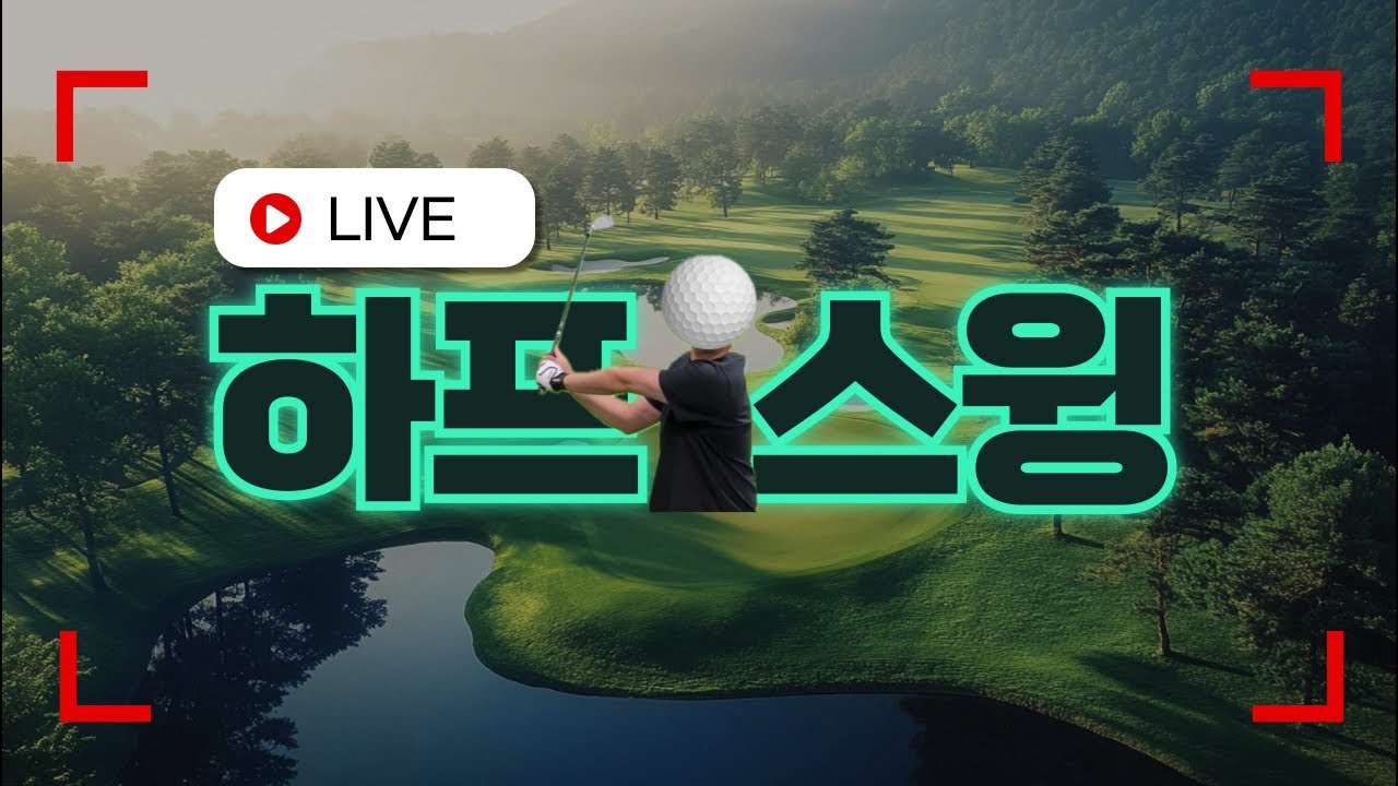 스크링 골프 핸디 -10 형님들과 스크린한게임 라이브